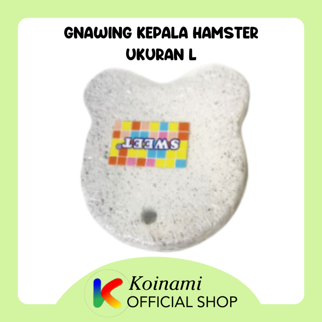 GNAWING kepala hamster L / gigitan hamster / petshop