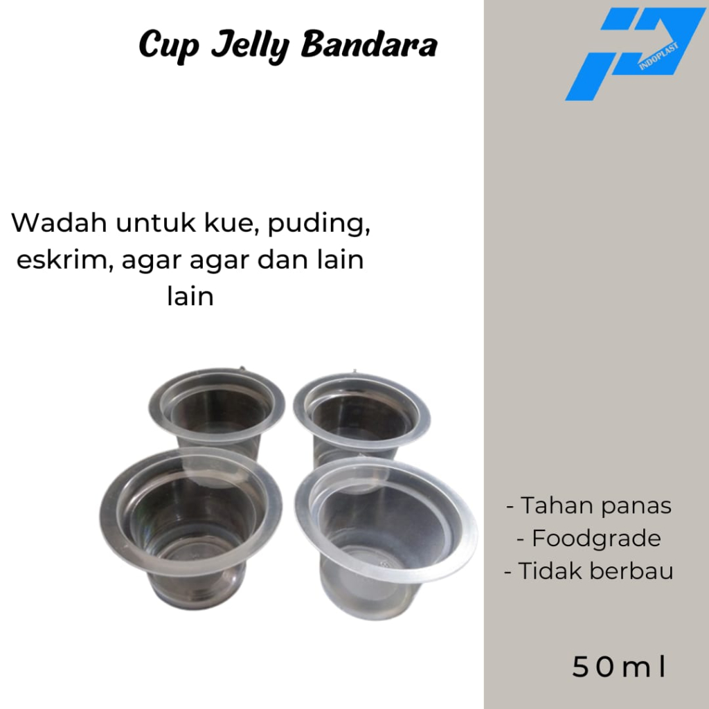 Cup Agar Agar/Cup Jelly/Cup Eskrim/Cup Jelly Bandara