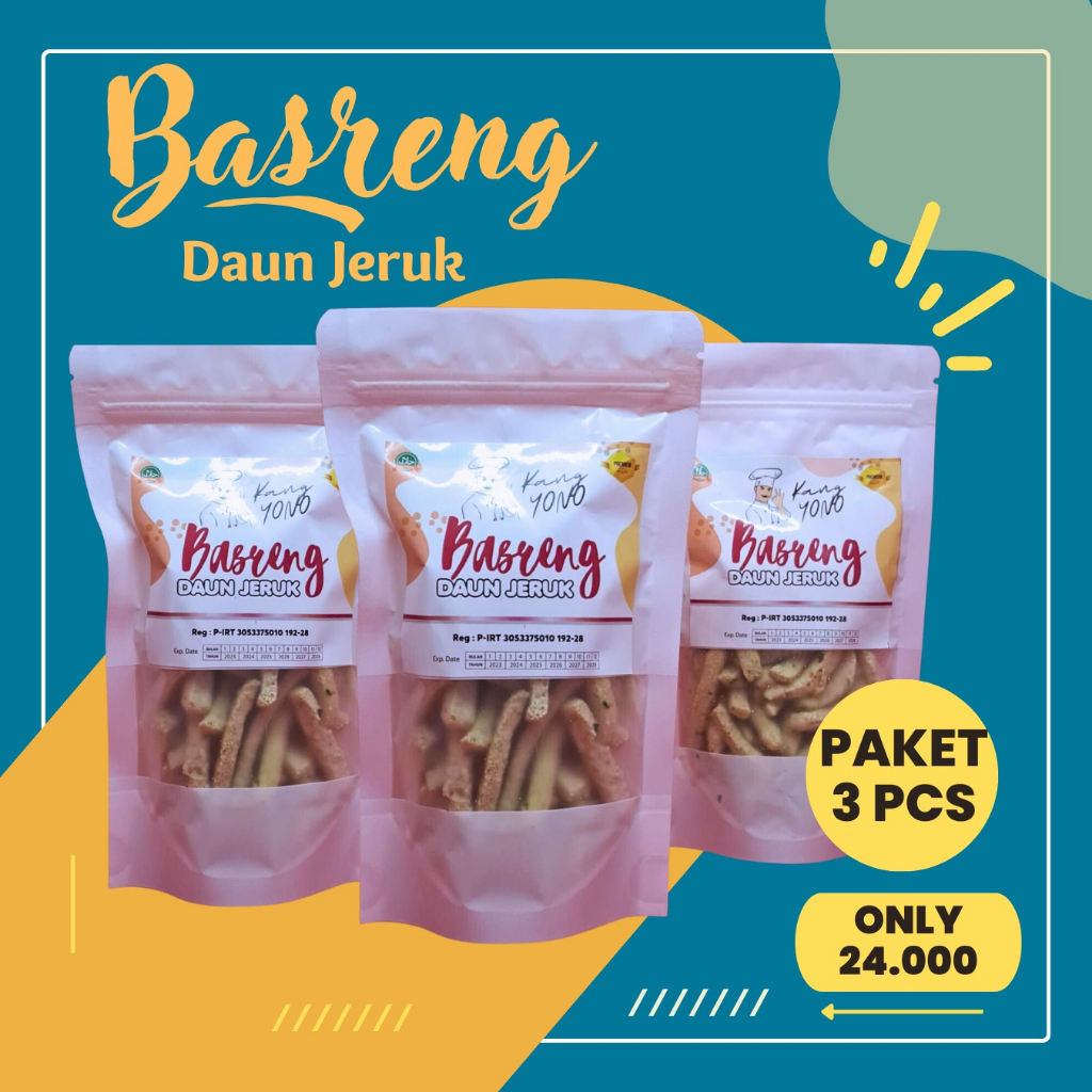 

BASRENG DAUN JERUK / PAKET 3 PCS