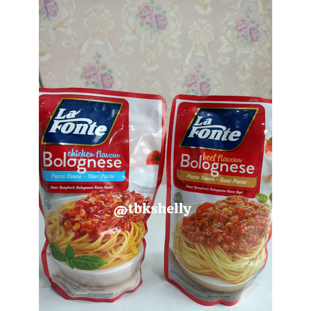

LA FONTE BOLOGNESE/SAUS PASTA 290gr