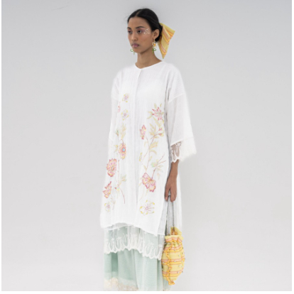 Preloved Naia Embroidery Kaftan Toko Didiyo