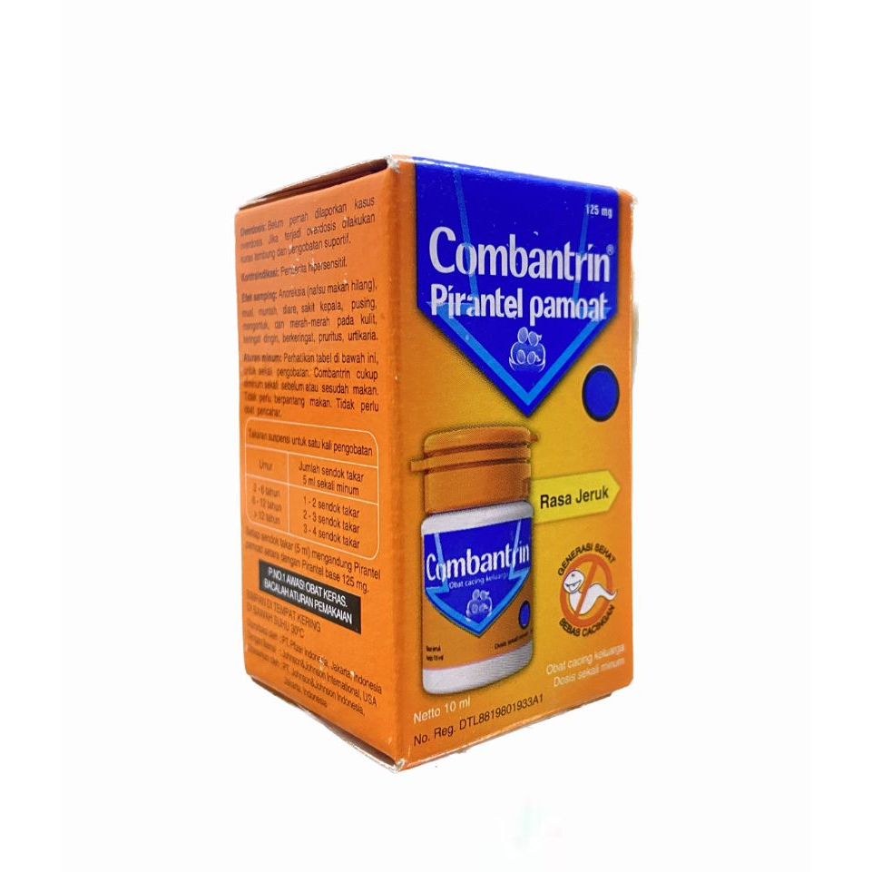 COMBANTRIN JERUK SIRUP 10 Ml Obat Cacing