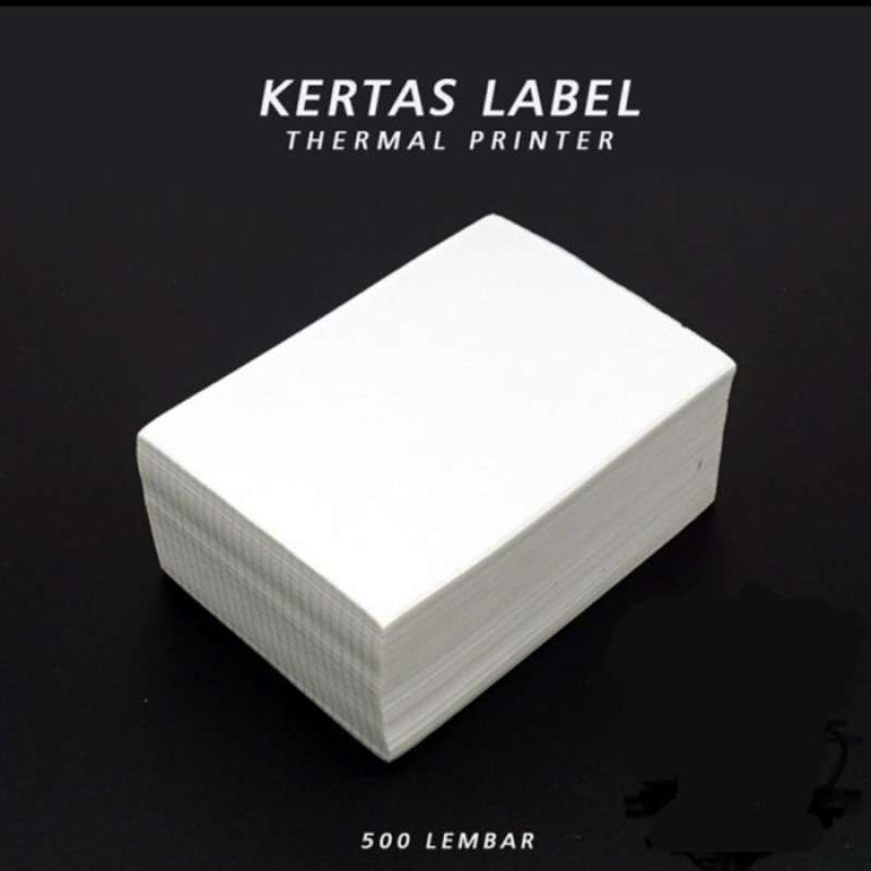 LABEL BARCODE KERTAS STICKER DIRECT THERMAL 150x100 Isi 500 pcs Stiker Termal