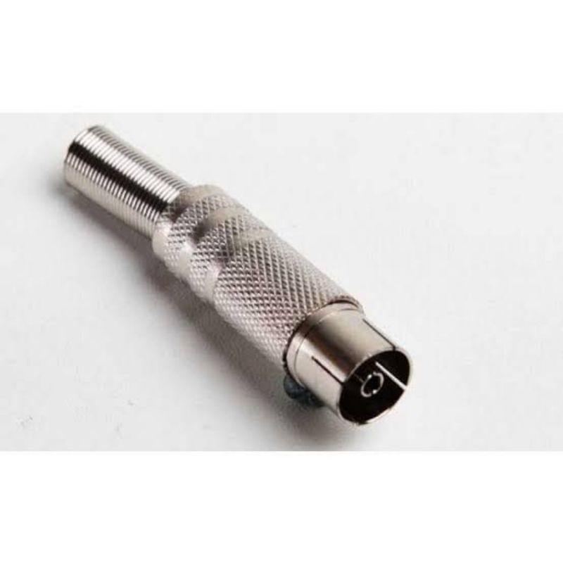 Colokan Jak tv besi / jak antena Male/Female / Jak TV L / Jak TV T / Jek TV Antena Sambungan Antena 