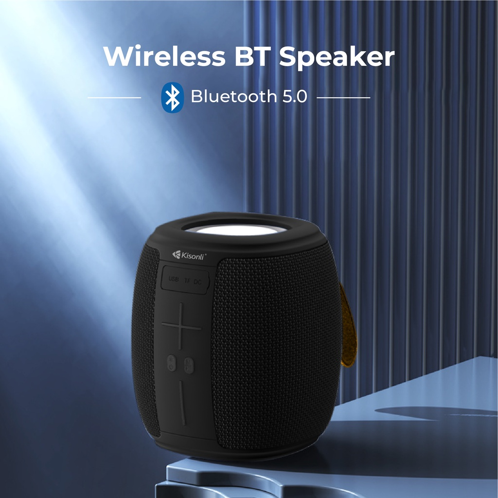 Kisonli Speaker Bluetooth Portable Super Bass Q16 1200mAh - ACS