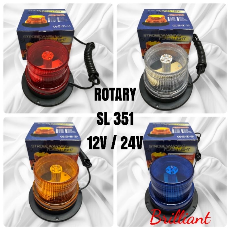 Emergency Emergensi Lamp Truk LED - 12v / 24v - SL351