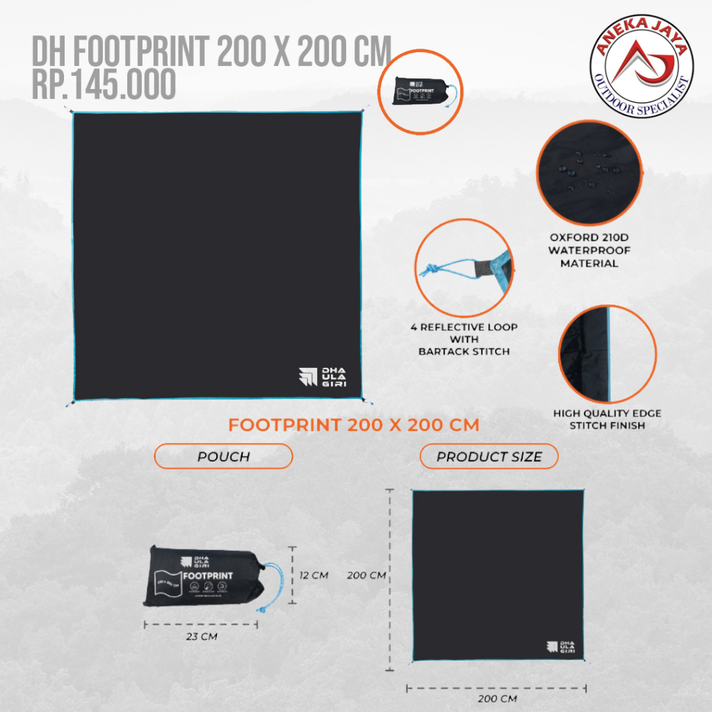 FOOTPRINT DHAULAGIRI 200 X 200