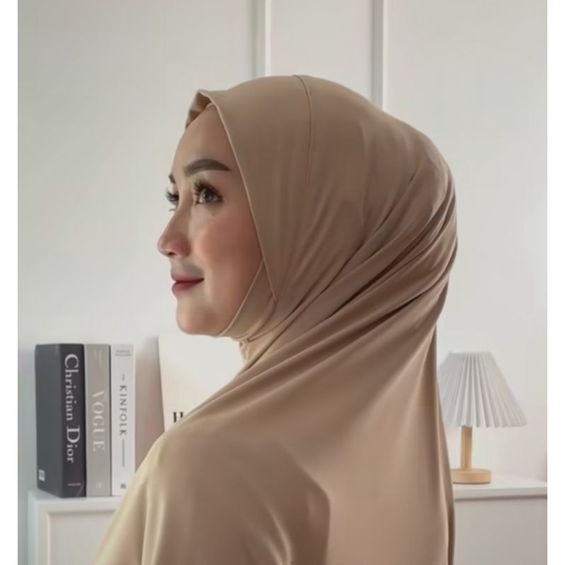 Hijab Dagu Jilbab Inara size L kerudung malay