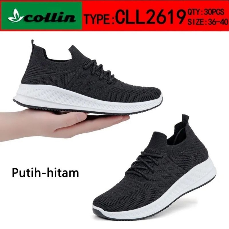 Kalastore03 - Collin Sepatu Sneakers Wanita Import