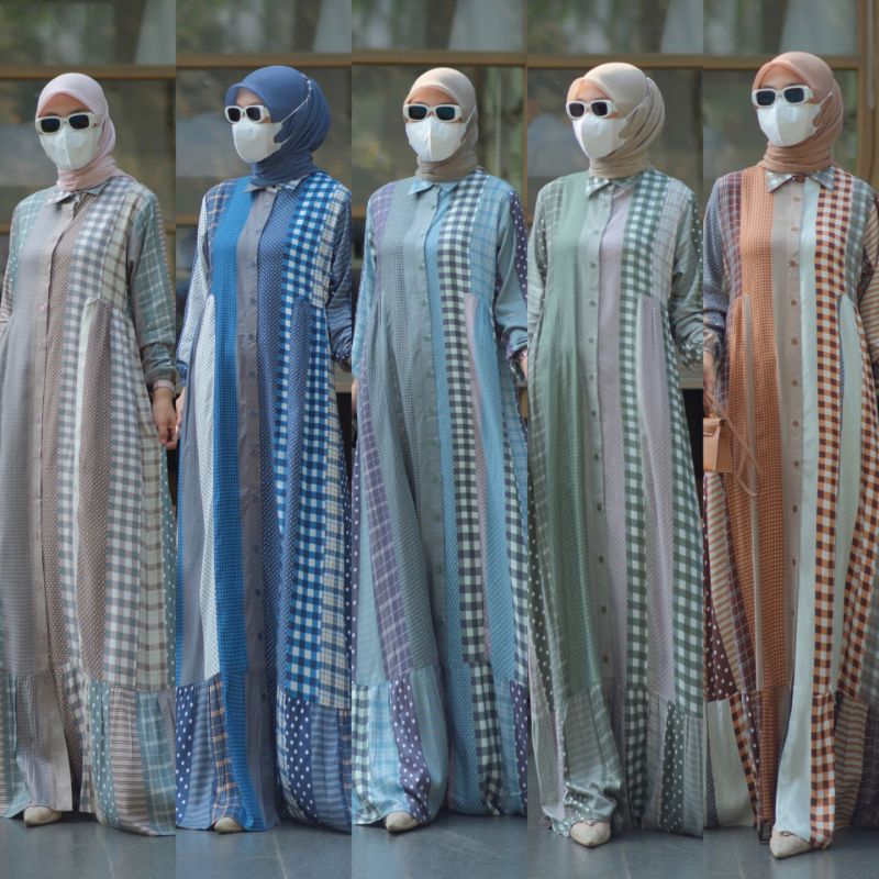 GAMIS TERBARU MOZZA DRESS BY DLOVERA