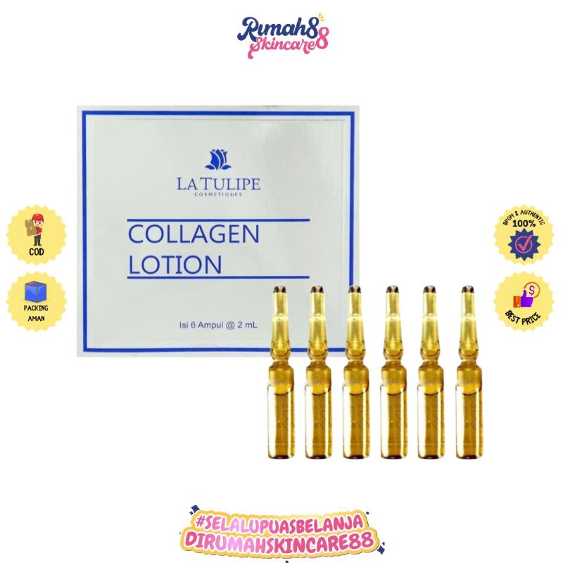 LA TULIPE Collagen Lotion Isi 6 Ampul