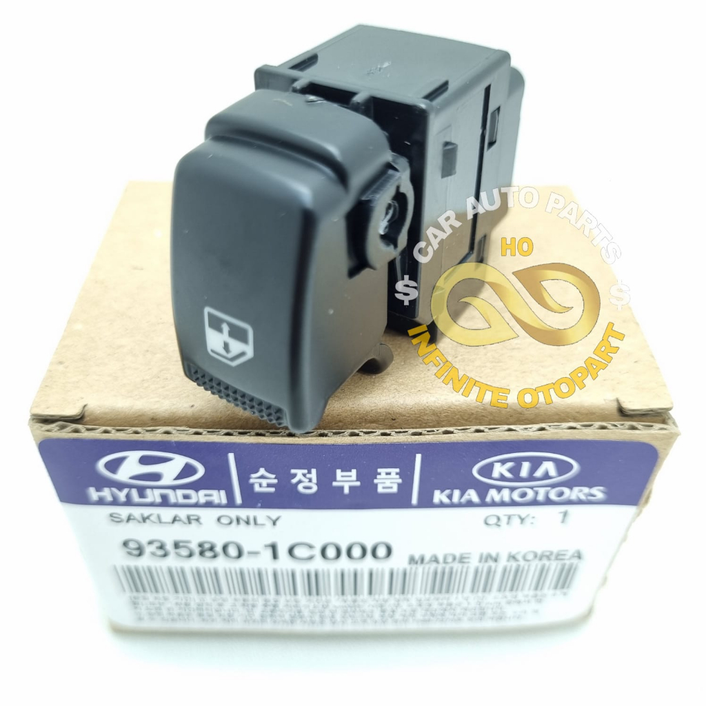SAKLAR SINGLE POWER WINDOW KIRI HYUNDAI GETZ MATRIX TUCSON