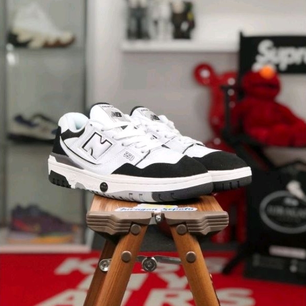 New Balance 550 &quot;White/Black-Rain Cloud&quot;