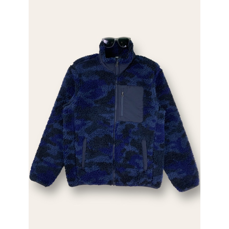 Fleece Jacket Uniqlo Camo