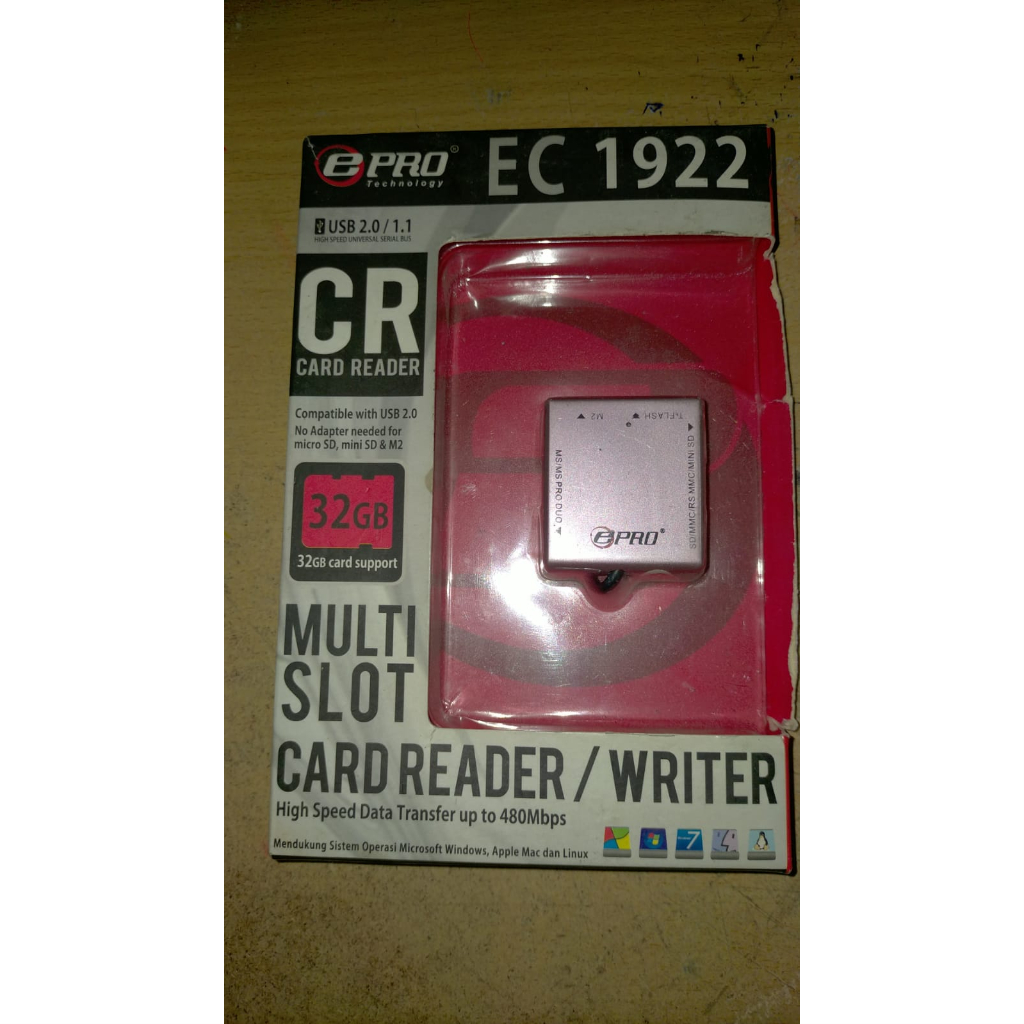 Card Reader EPRO EC1922 Multi Slot Writer