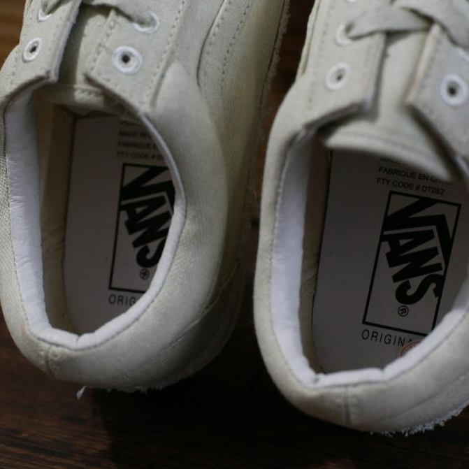 Endarfootwear - Vans Oldskool OG Lx Raw Vintage White