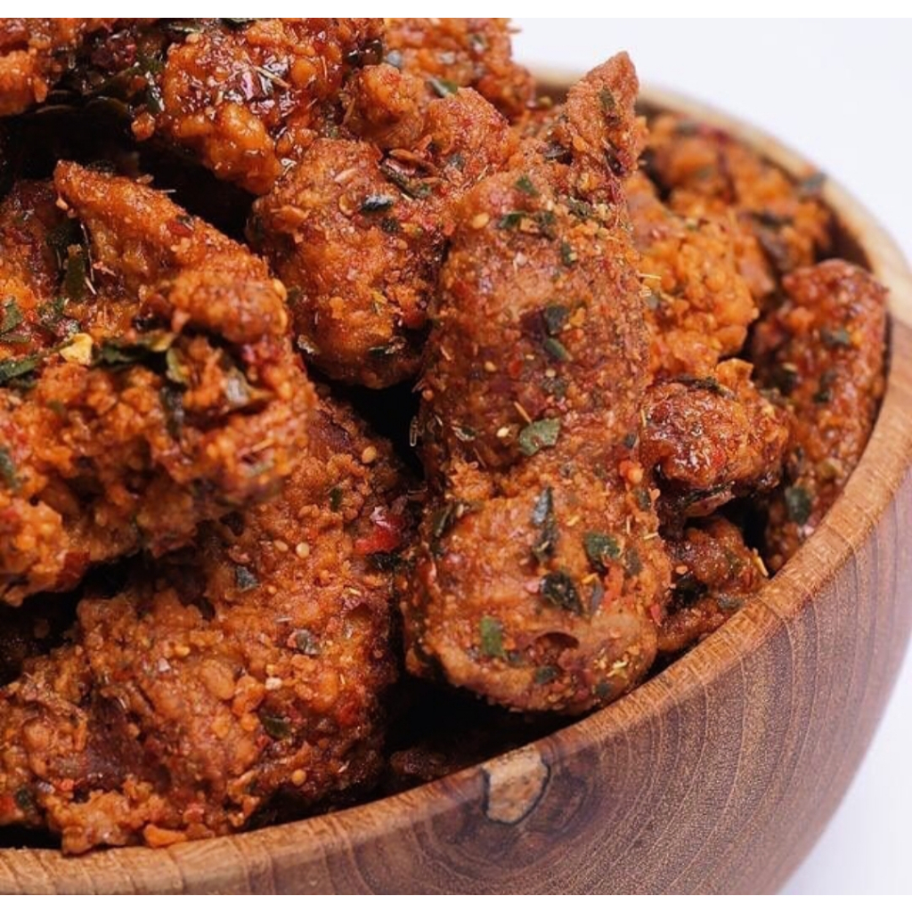 

KULIT AYAM CRISPY PEDASSS SULTAN II PEDAS DAUN JERUK