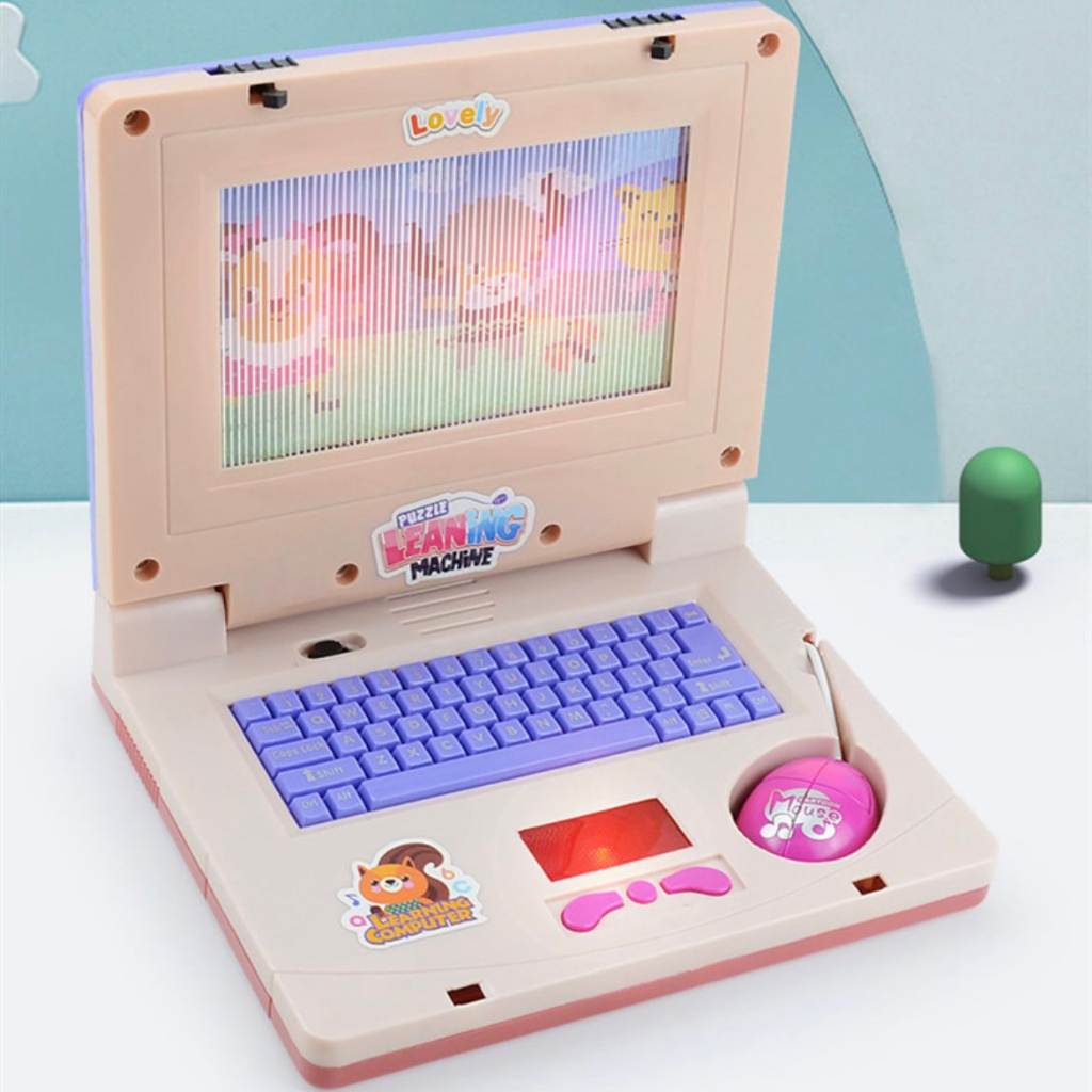[IM] Mainan Edukasi Animasi Belajar Notebook Learning Machine / Mainan Simulasi Anak Musik Video / Nonton Kartun