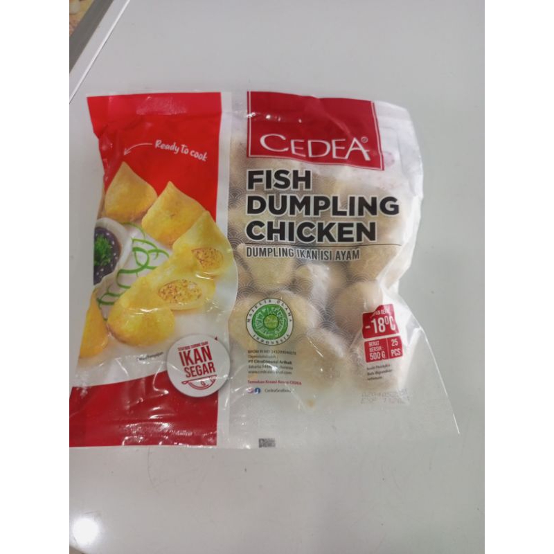 

cedea fish dumpling chicken