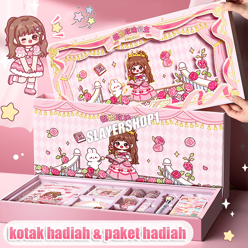 

Diary Set Buku Jurnal Binder Aesthetic Buat Hadiah Ulang Tahun RB9