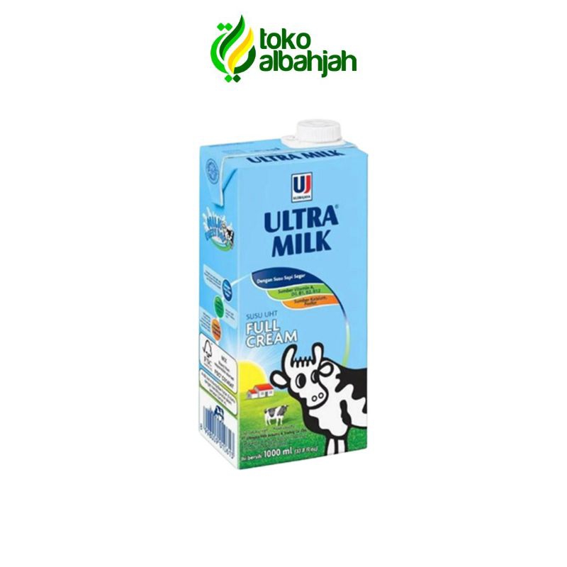 

Ultra Milk Susu Ultra UHT Full Cream Coklat 1000 ml 1liter 1 lt