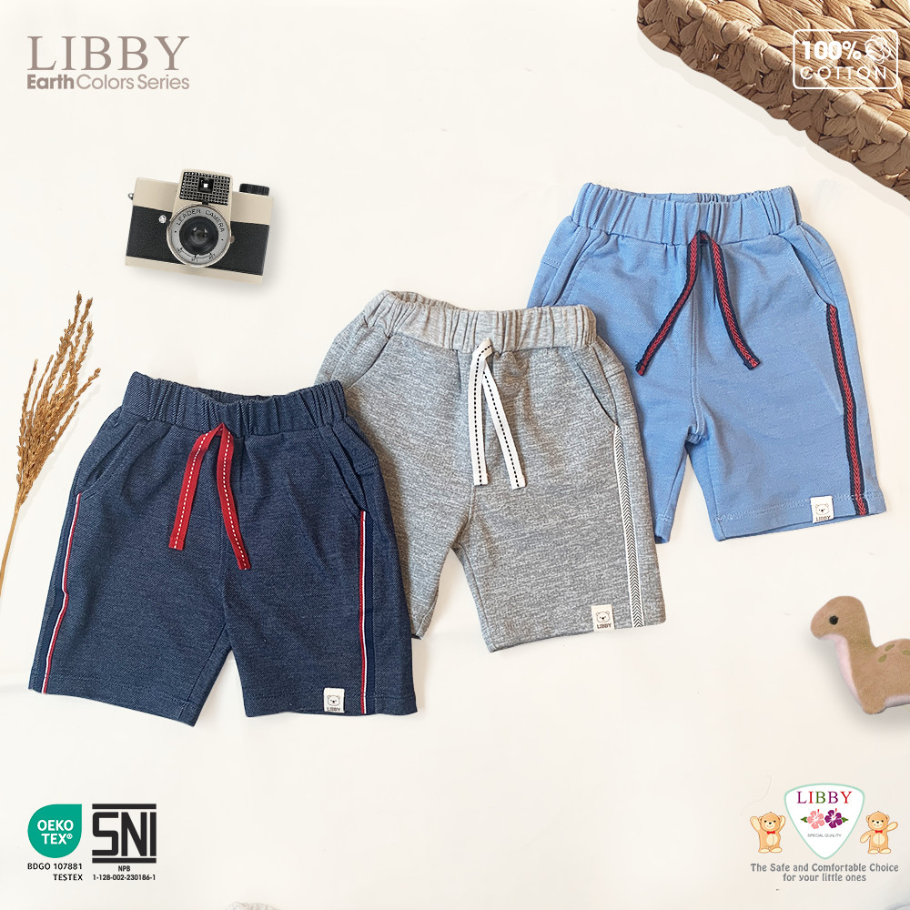 Libby Earth Series Tom Shorts Denim 1pc Celana Pendek Anak Bayi