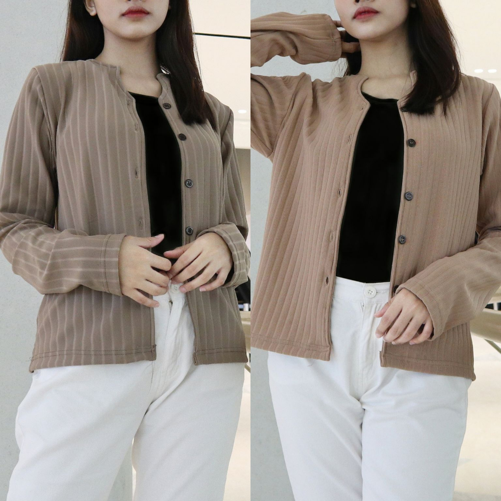 IZANY Cardigan Hornet Knit / Atasan Wanita