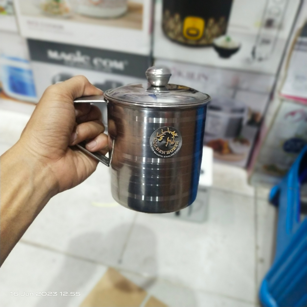 CANGKIR MUG SETAINLES | GELAS MUG SETAINLES | GELAS MINUM