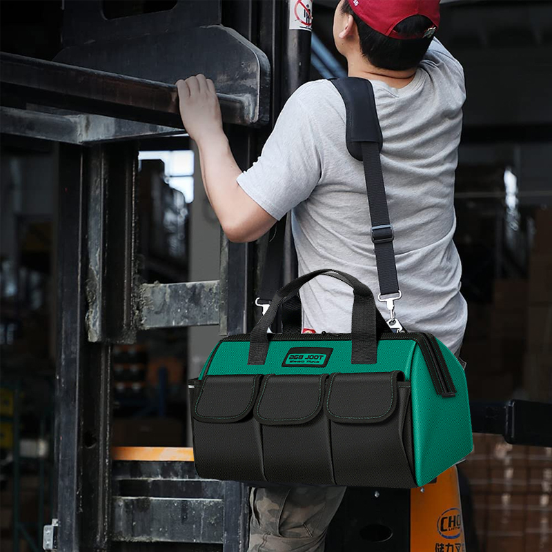 Toolbag 13/18 inch Kain Oxford Tebal Tas Alat Perkakas Kuat Tas Perkakas Toolkit Toolbox