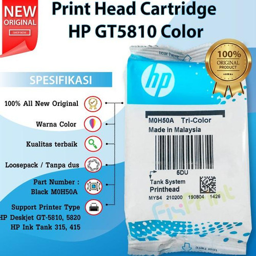 CARTRIDGE ORI HP MOH50A CL GT5810