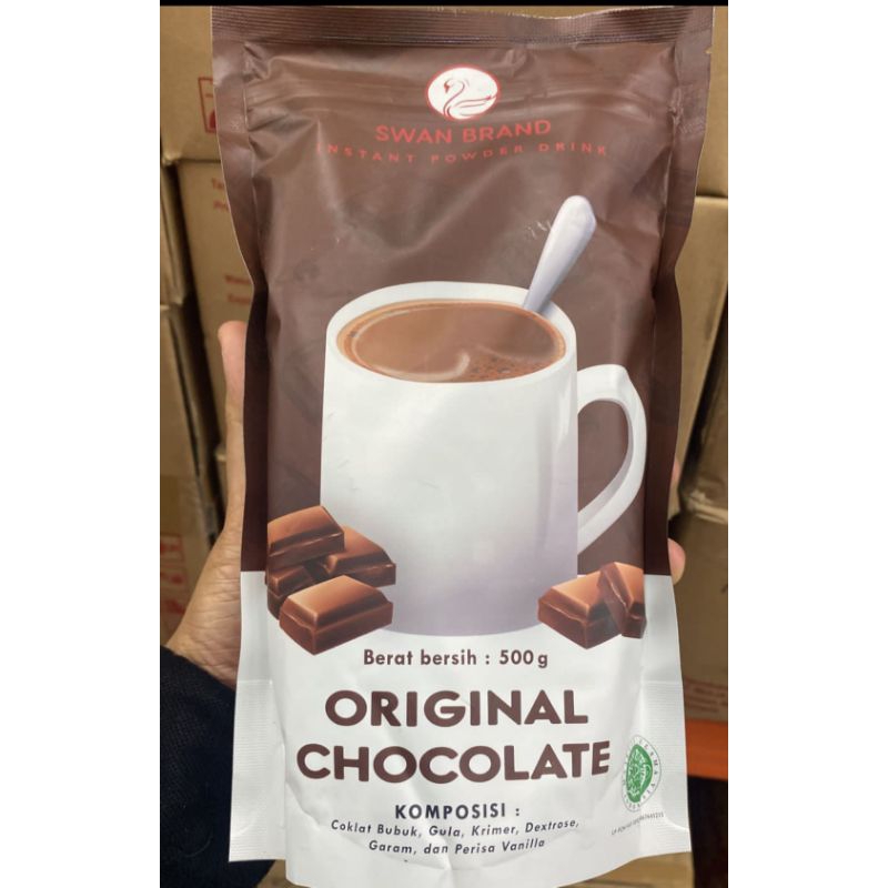 

bubuk minuman original coklat 500g swan brand