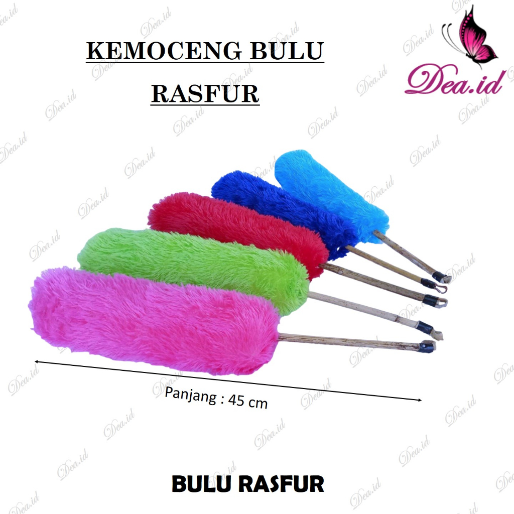 [DEASTORE] KEMOCENG BULU SINTESIS NYLON DAN RASFUR HALUS PENGHILANG DEBU PERMUKAAN - SULAK BULU SINTESIS - KEMOCENG CENDOL RASFUR NYLON PEMBERSIH DEBU