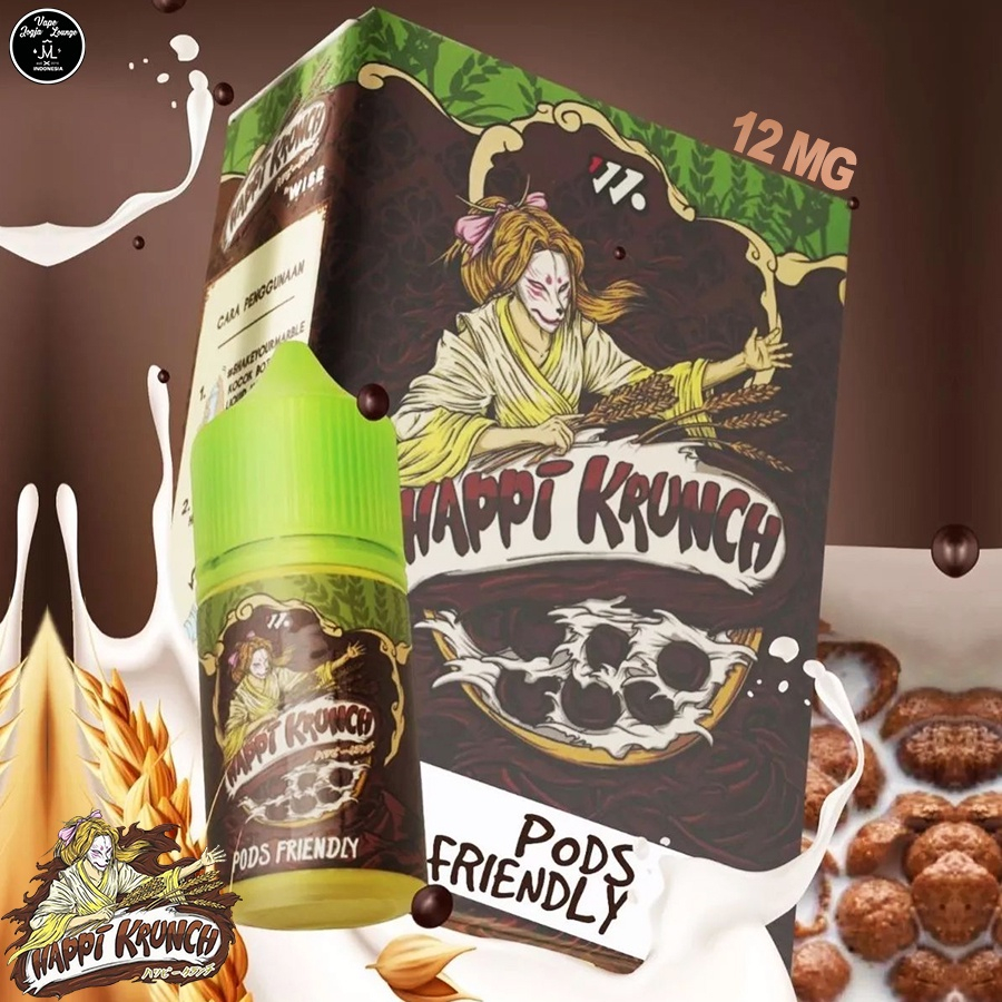 LIQUID 30ML HAPPY KRUNCH V1 CHOCOLATE MILK 12MG