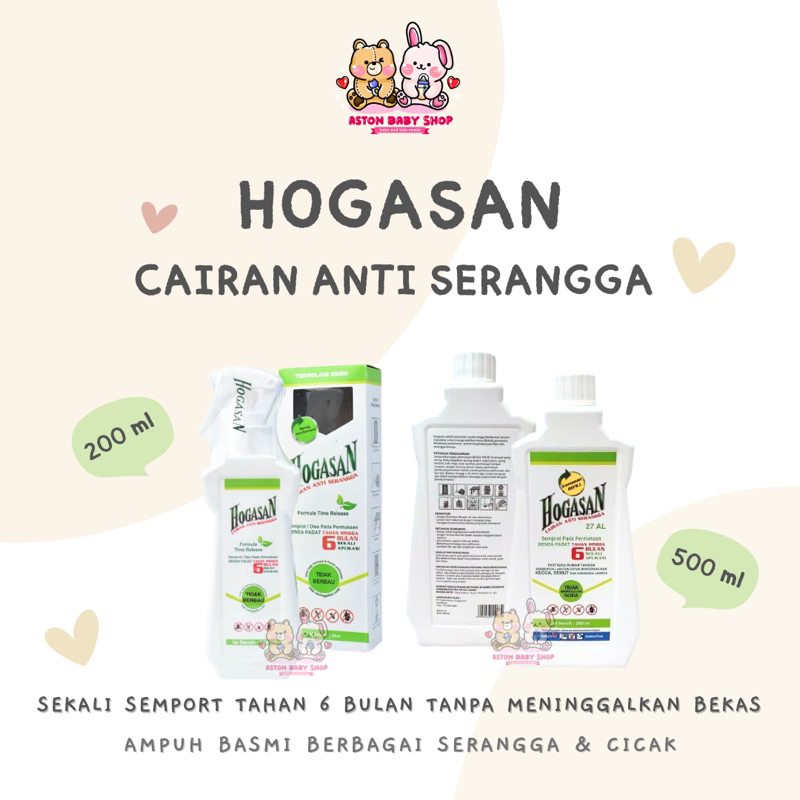 Hogasan Cairan Anti Serangga Spray 200 ml Obat anti serangga