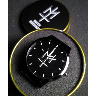 Jam Tangan Distro Maternal ORI Strap RUbber / Rantai BONUS BOX KALENG