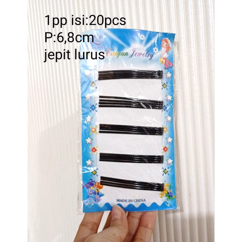 Jepit Lidi Lurus|Jepit Lidi Hitam Lurus|Jepit Lidi Lurus Warna