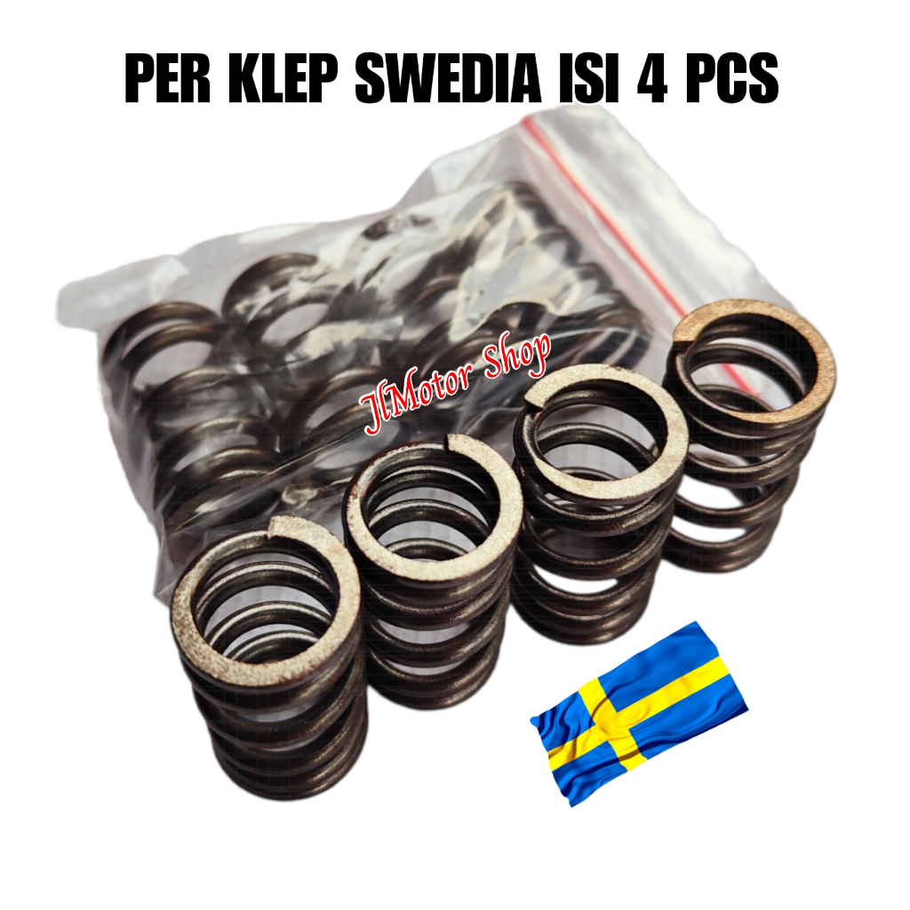 PER KLEP SWEDIA ORIGINAL JUPITER MX VIXION SATRIA FU 150 GSX 150 R15 SONIC CB150 R CBR 150 SUPRA GTR JUPITER MX KING MXKING 150 VIXION R 155 XABRE WR155 NMAX AEROX LEXI WR 155 1 Set 4 Pcs