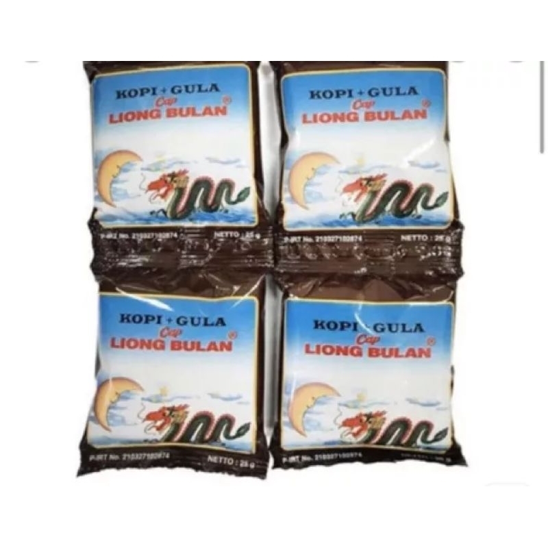 

KOPI + GULA CAP LIONG BULAN 1 SACHET