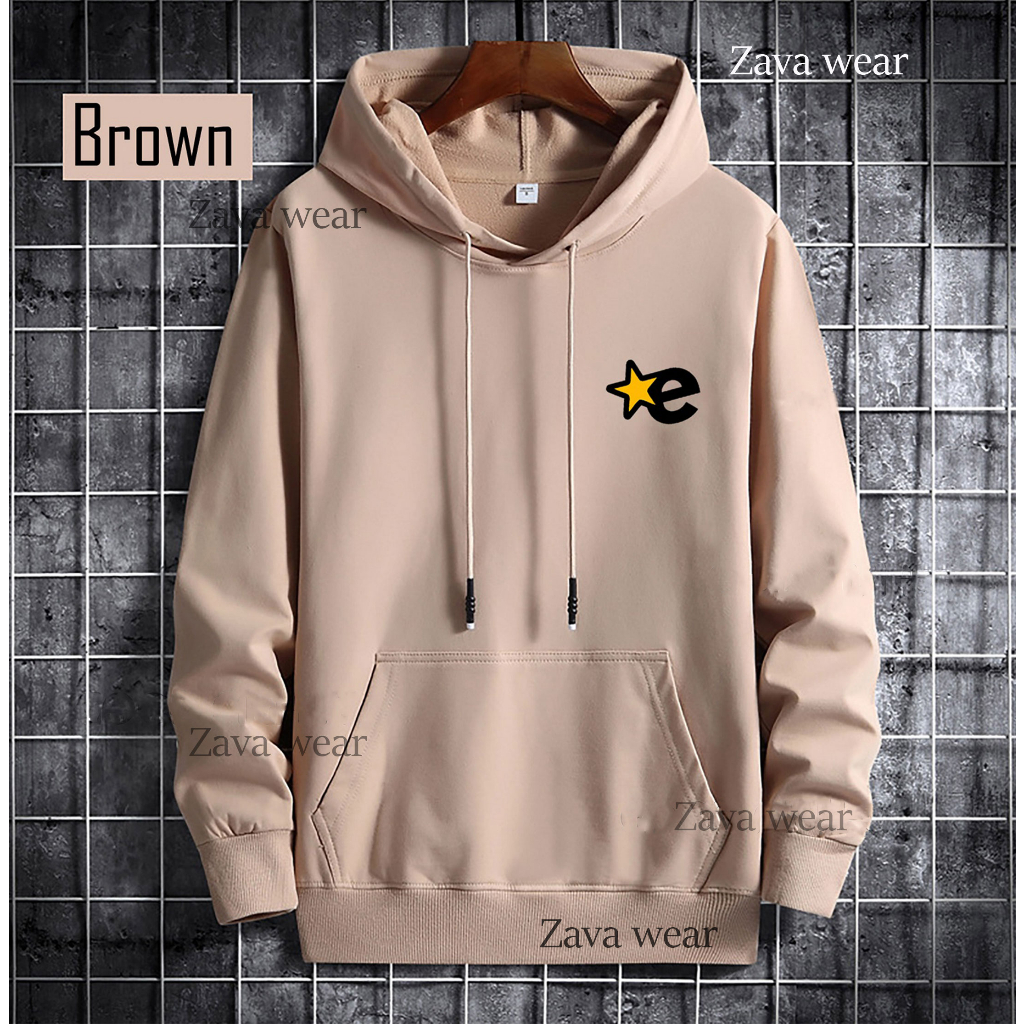 Sweater Jaket NATURAL HOODIE Oversize Pria Wanita Big size Jumbo L XL 2XL 3XL Korean Style Bahan Fleece Gramasi 280 Distro Brand