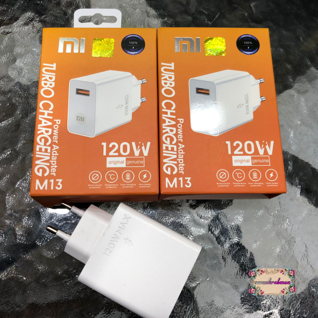 Batok adaptor charger Cashan tc ORIGINAL 100% XIAOMI 120W TURBO CHARGER Redmi note 9 10 11 12 pro 9a 9c 9 10 10a 10c 12c 11 Poco F4 Poco X3 SB5623