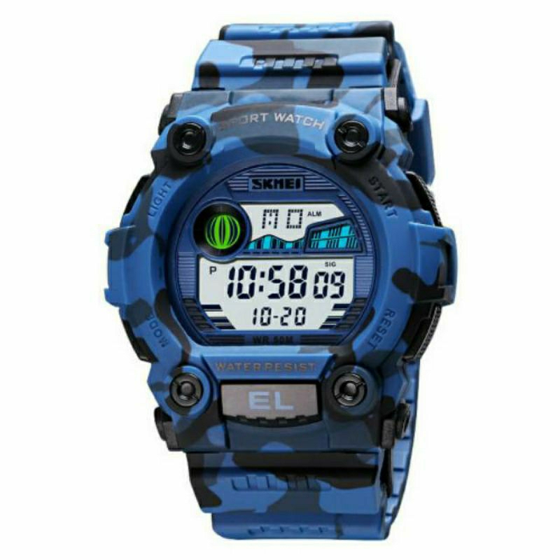 NEW SALE! JAM TANGAN SKMEI 1633 DIGITAL TAHAN AIR PRIA TERLARIS KASUAL OUTDOOR