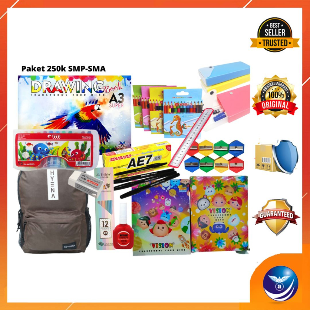 

PAKET TAHUN AJARAN BARU 285K SD DAN SMP-SMA