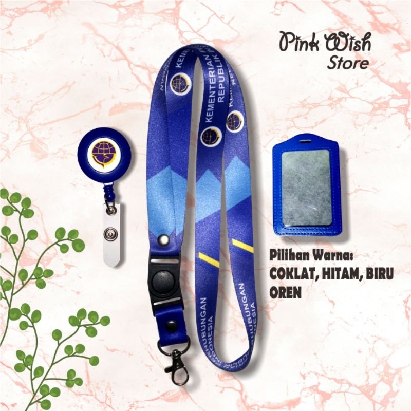 

Tali Id Card / Lanyard KEMENTERIAN PERHUBUNGAN RI [READY STOCK] TERMURAH!! Beli Eceran Rasa Grosir