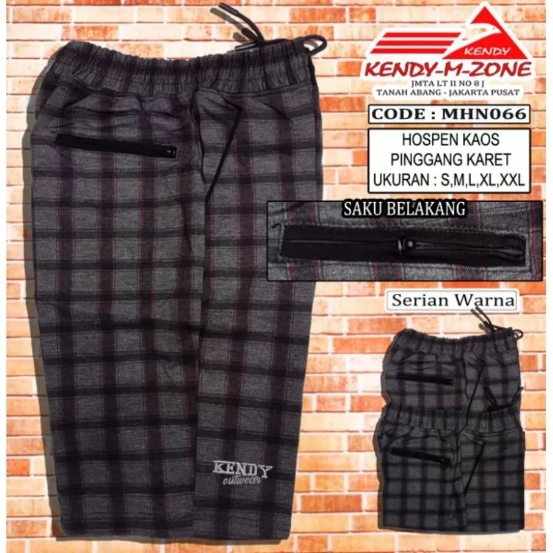 Celana Pendek Kendy kolor motif bahan kaos