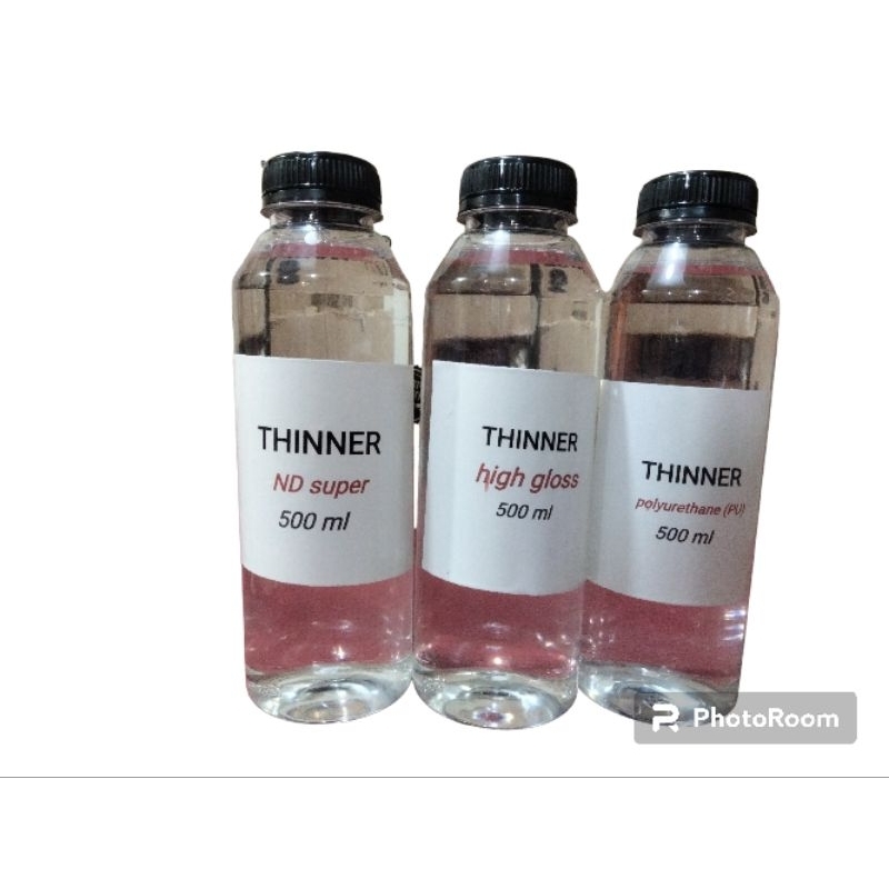 THINNER - THINNER PULYURETHANE (PU),HIGH GLOSS,ND SUPER KEMASAN 500 ML