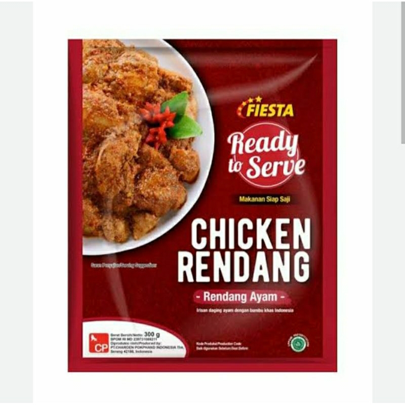 Fiesta Chicken Rendang ready to serve 300gr