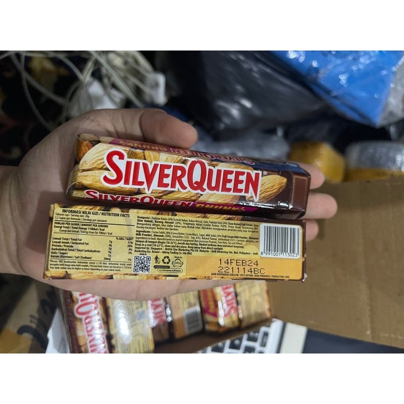 

SILVERQUEEN CHUNKY ALMOND - 30GR