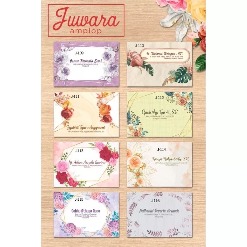 

amplop juwara amplop motif sudah ada perekat
