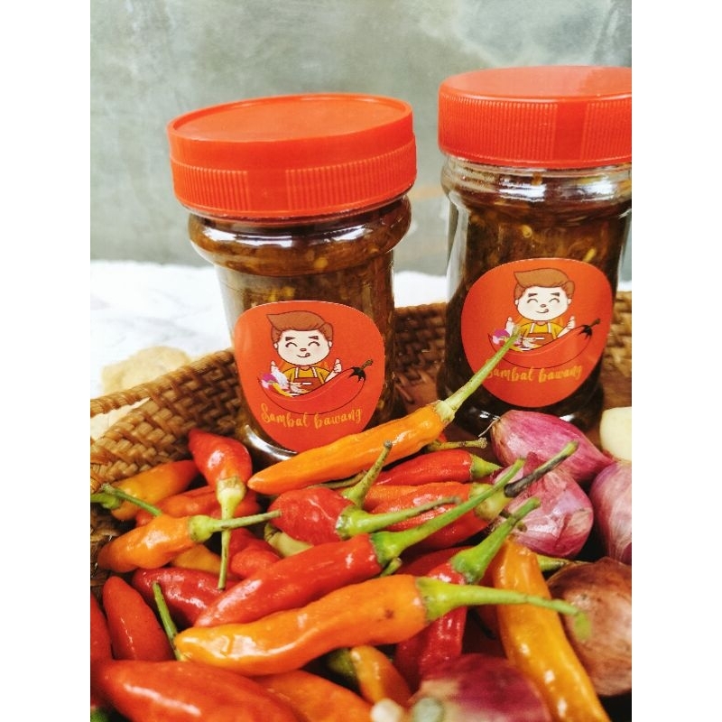 

SAMBAL,SAMBAL BAWANG, PEDAS SEDANG 150ML