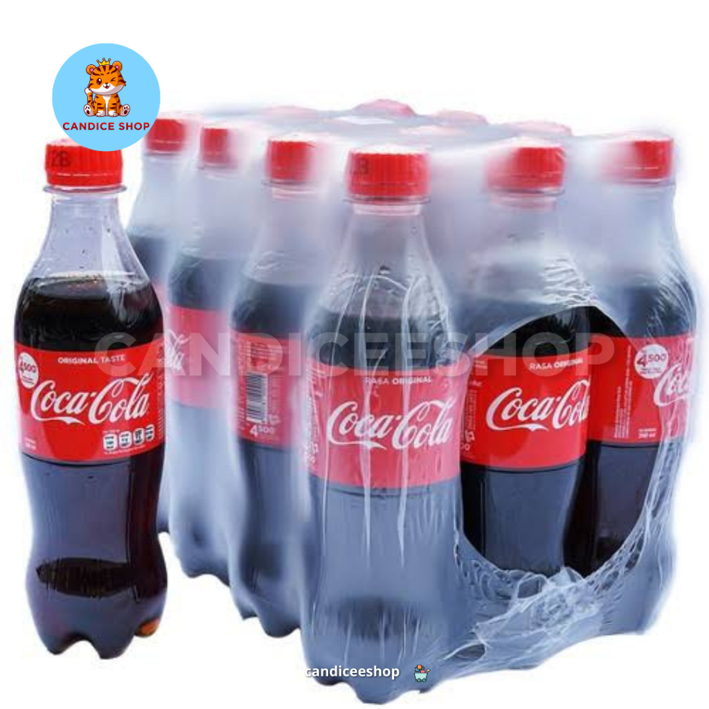 

CocaCola Sprite Fanta botol 390 ml/ Harga per pack isi 12 botol